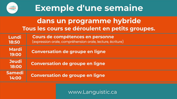 Weekly English Adult Levels Website Video French Version